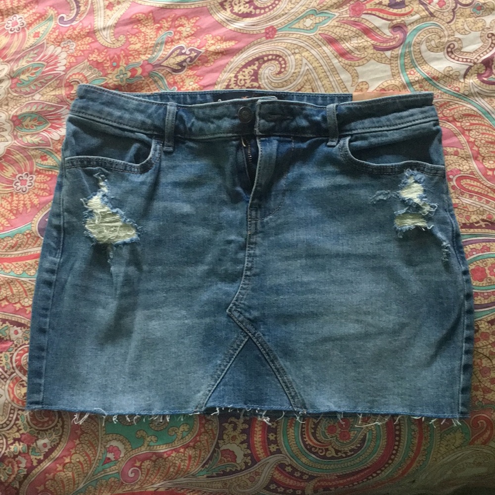 Denim skirt